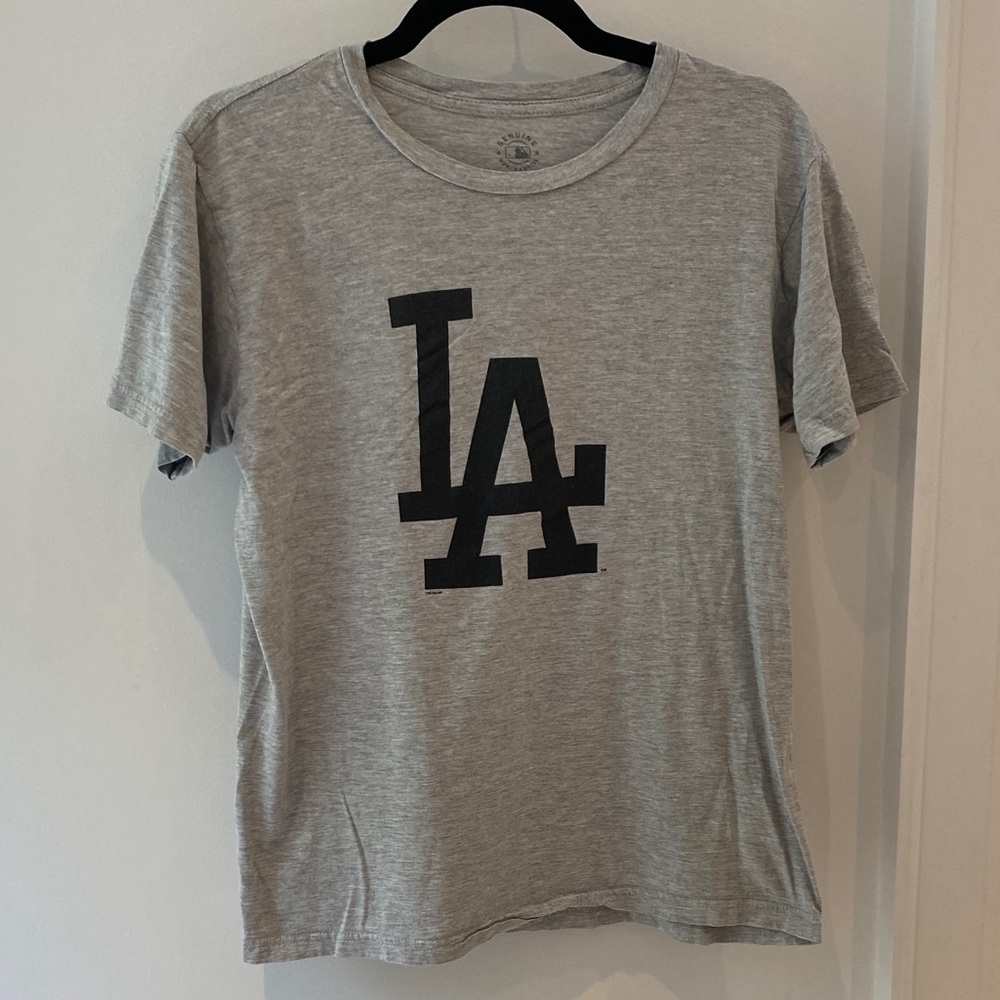 MLB Gray Short Sleeve Tee